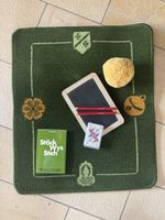 Jass Set Grünger Jass- Teppich mit Zubehöhr