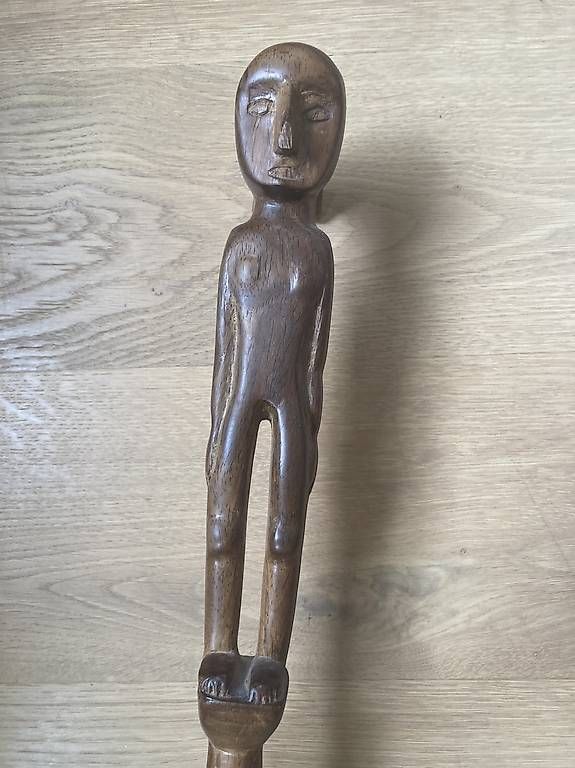 Figuren: Wanderstock Handarbeit Einzelexemplar Panama – Gebraucht aus Bolligen von abara1