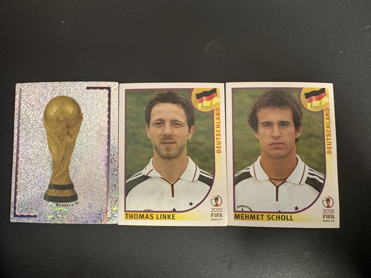 Panini Carte collezionabili: 3x carte panini world cup 2002 – Usato da Lausanne venduto da Lemanchot