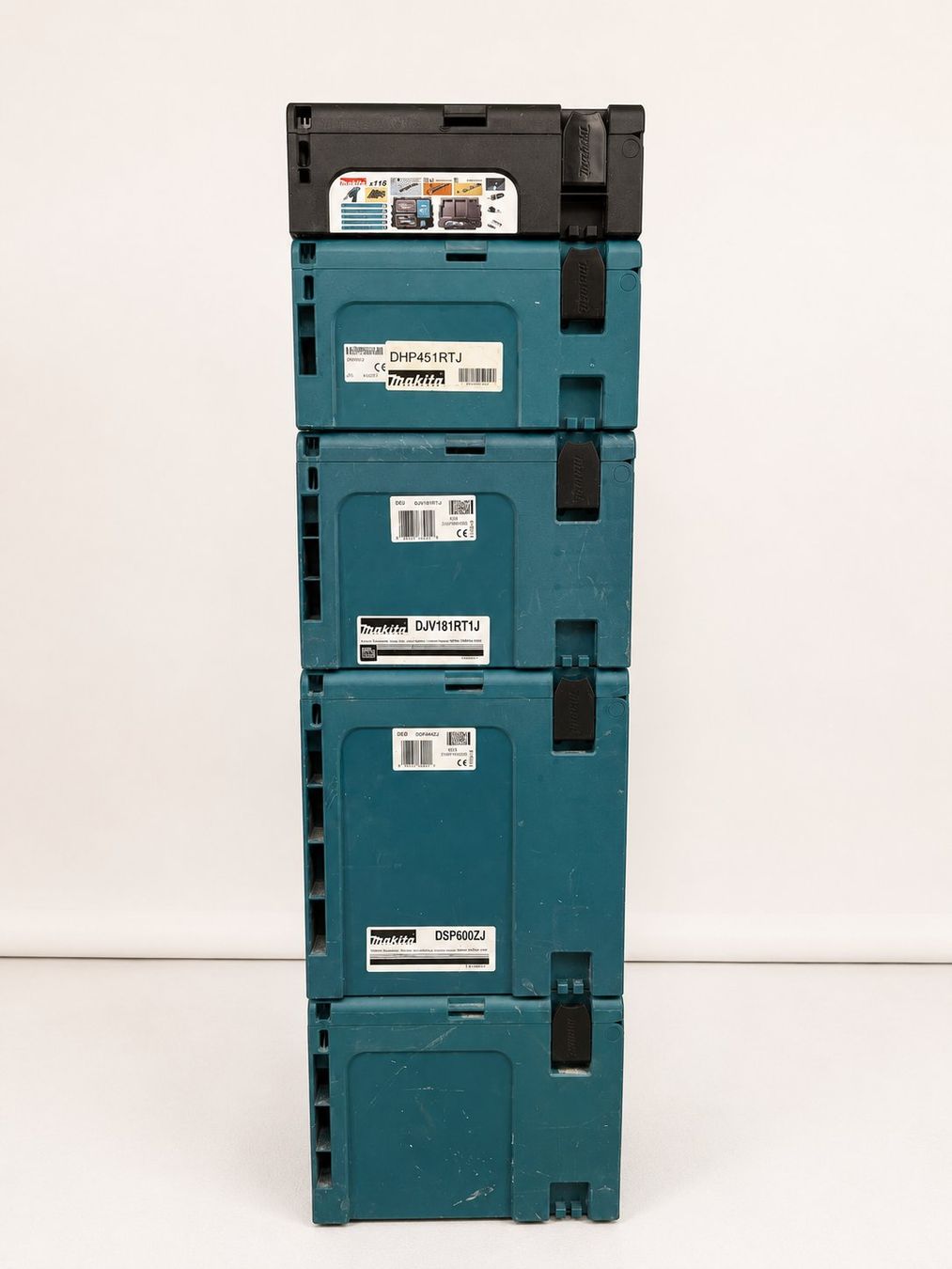 Makita Reisekoffer: Makita MAKPAC Koffer-Set 5er – Gebraucht aus Hunzenschwil von foe_z7s9