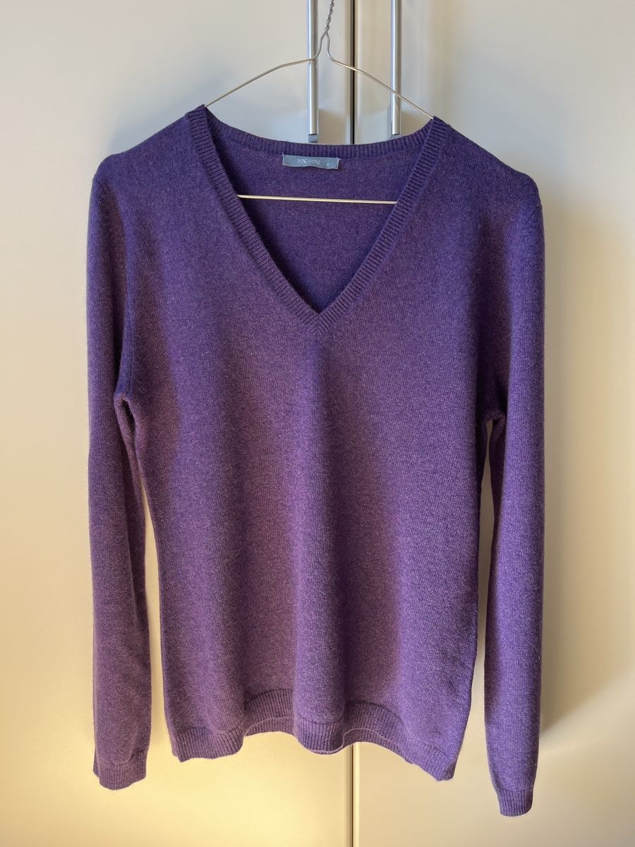 Maglioni & Felpe: Mohn Kaschmir Pullover Gr. S Lila – Usato da Zürich venduto da Kleanthy