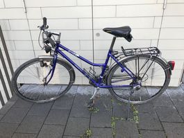 dunkelblaues Damenvelo/Cityvelo - Marke Allegro