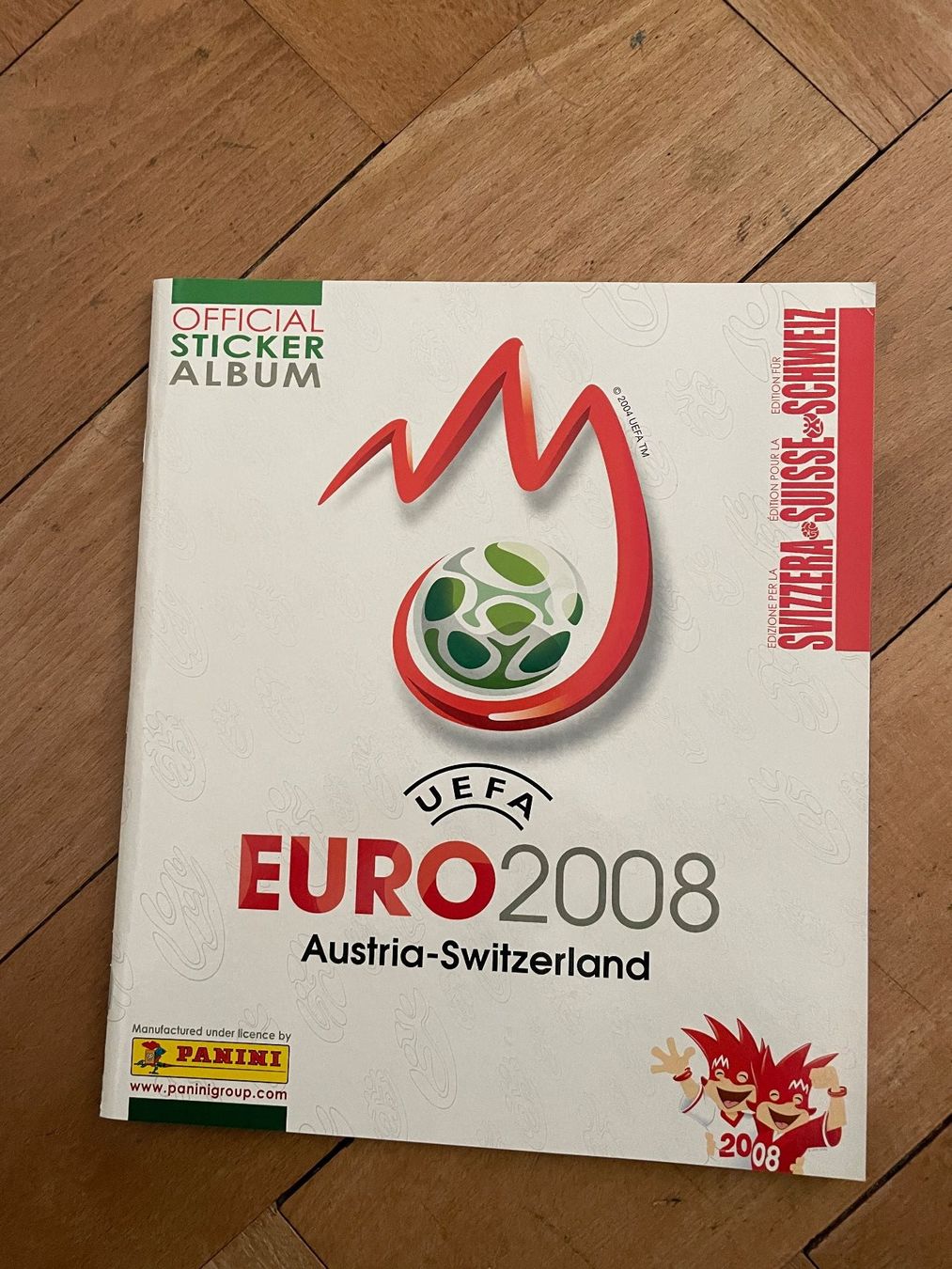 Panini Alben: Panini Euro 2008 Austria-Switzerland – Gebraucht aus Kriens von ruedi740