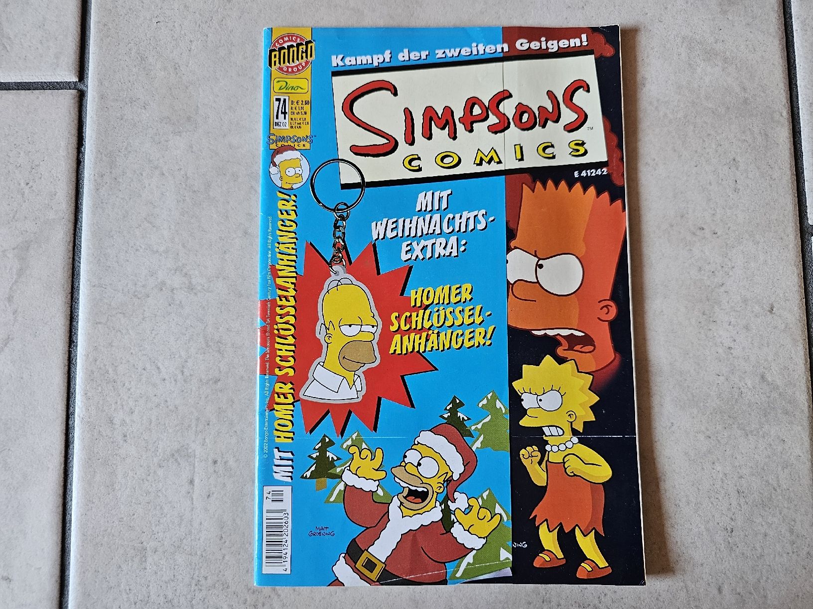 Fumetti: Simpsons Comic  -  Heft #74 – Usato da Schneisingen venduto da backstore24
