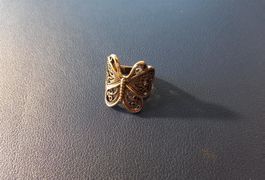 Ring Schmetterling  Retro / Bague de papillons Retro