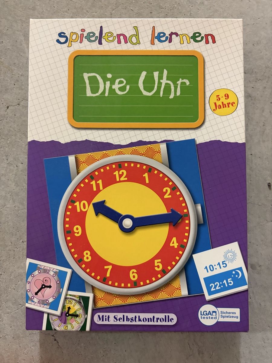 Spiele: Die Uhr spielend lernen – Neu (gemäss Beschreibung) aus Zürich von Stingosaurus