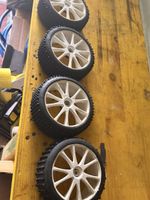 RC Buggy 1/5Räder Set weiss 4 Stück gebrauchter Zustand