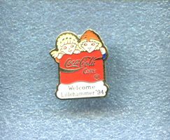 Welcome Lillehammer'94  Coca Cola