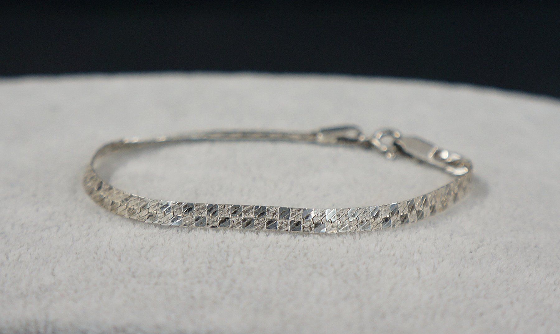 Bracciali & Braccialetti: 925 Silber Armband Schachbrettmuster – Usato da Basel venduto da bk_brockibasel 1