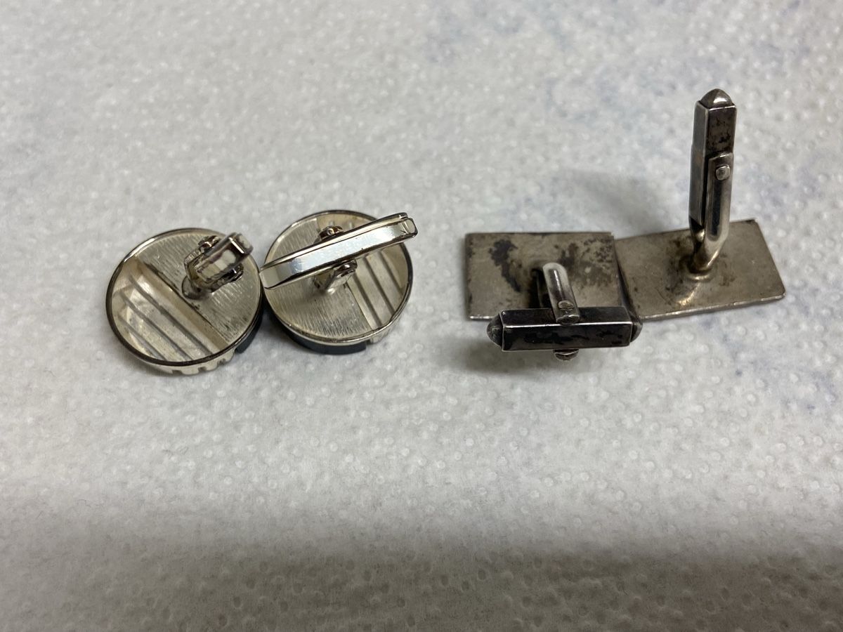 Manschettenknöpfe: Vintage Manschettenknöpfe, Silber 800-835 – Gebraucht aus Dietikon von brocki-eyra 1