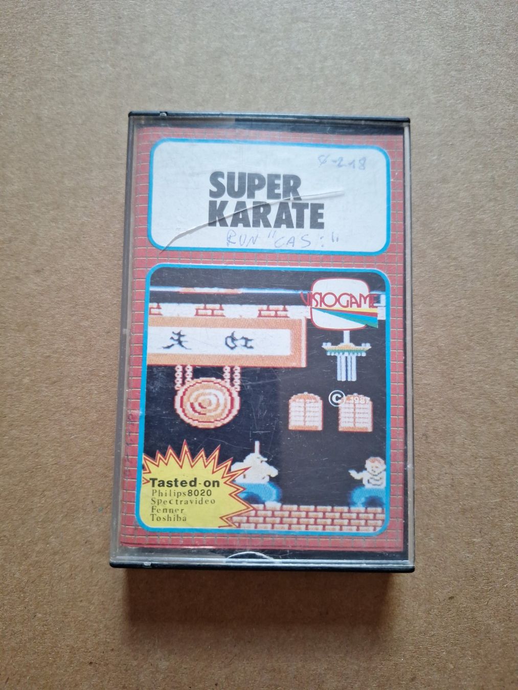 Giochi: Super Karate - MSX Game Kassette - Visiogame – Usato da Altstätten SG venduto da GGsGameshop