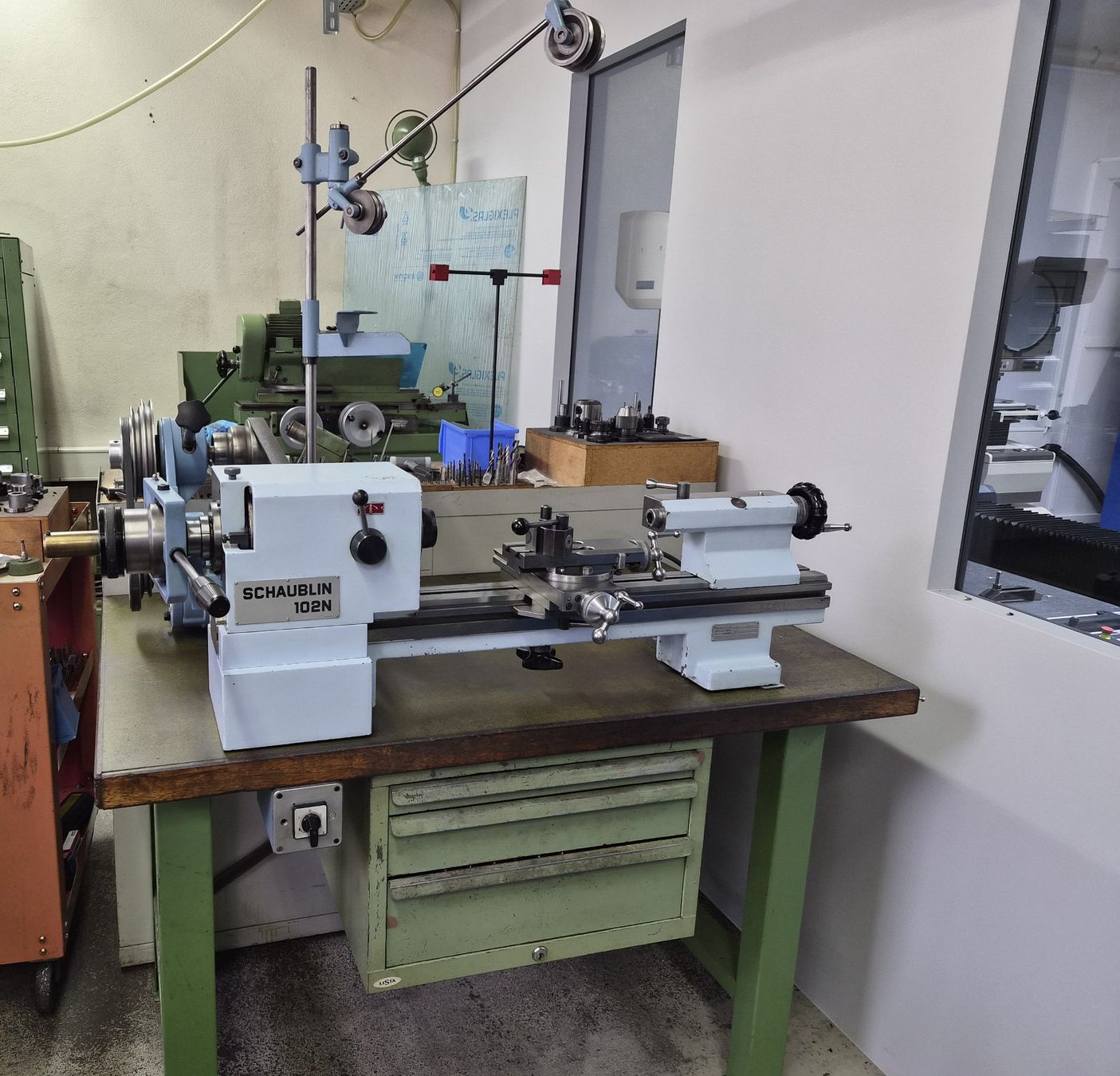 Schaublin Tutte le macchine: Tour SCHAUBLIN 102-N W25 – Usato da La Chaux-de-Fonds venduto da Bretelle 1