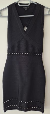Elegantes, schwarzes Kleid von Guess, Grösse XS