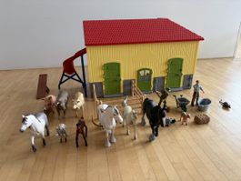 Schleich Pferdestall und mehr Zubehör 