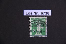 CH 1911 Ortsstempel mit Datum                       Los 6736