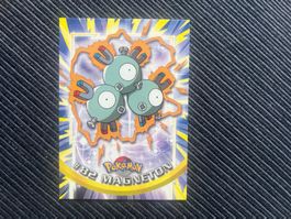 Pokemon Magneton non Holo Topps Series 2 1.Edition near Mint
