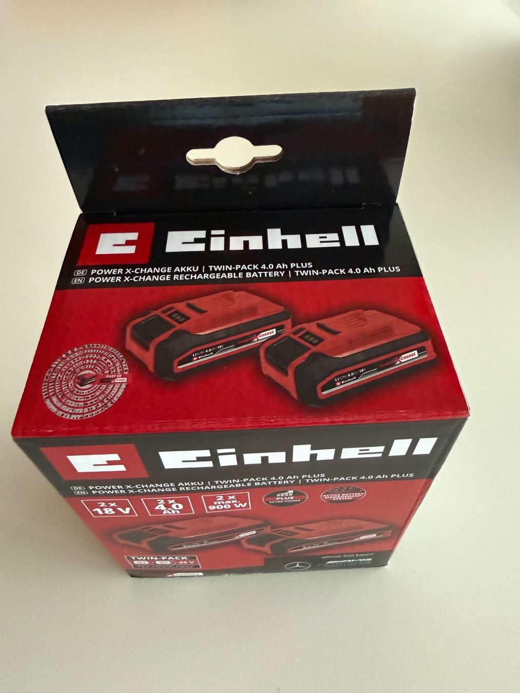 Einhell Caricatori & Batterie: Einhell batteries PXC Plus Twin-Pack 18V 4.0Ah – Nuovo e nell'imballaggio originale da St-Gingolph venduto da GoldenKeys 3