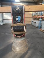 Mächtige Prachtsglocke BERGER BÄRAU. 31 5 CM. DURCHMESSER