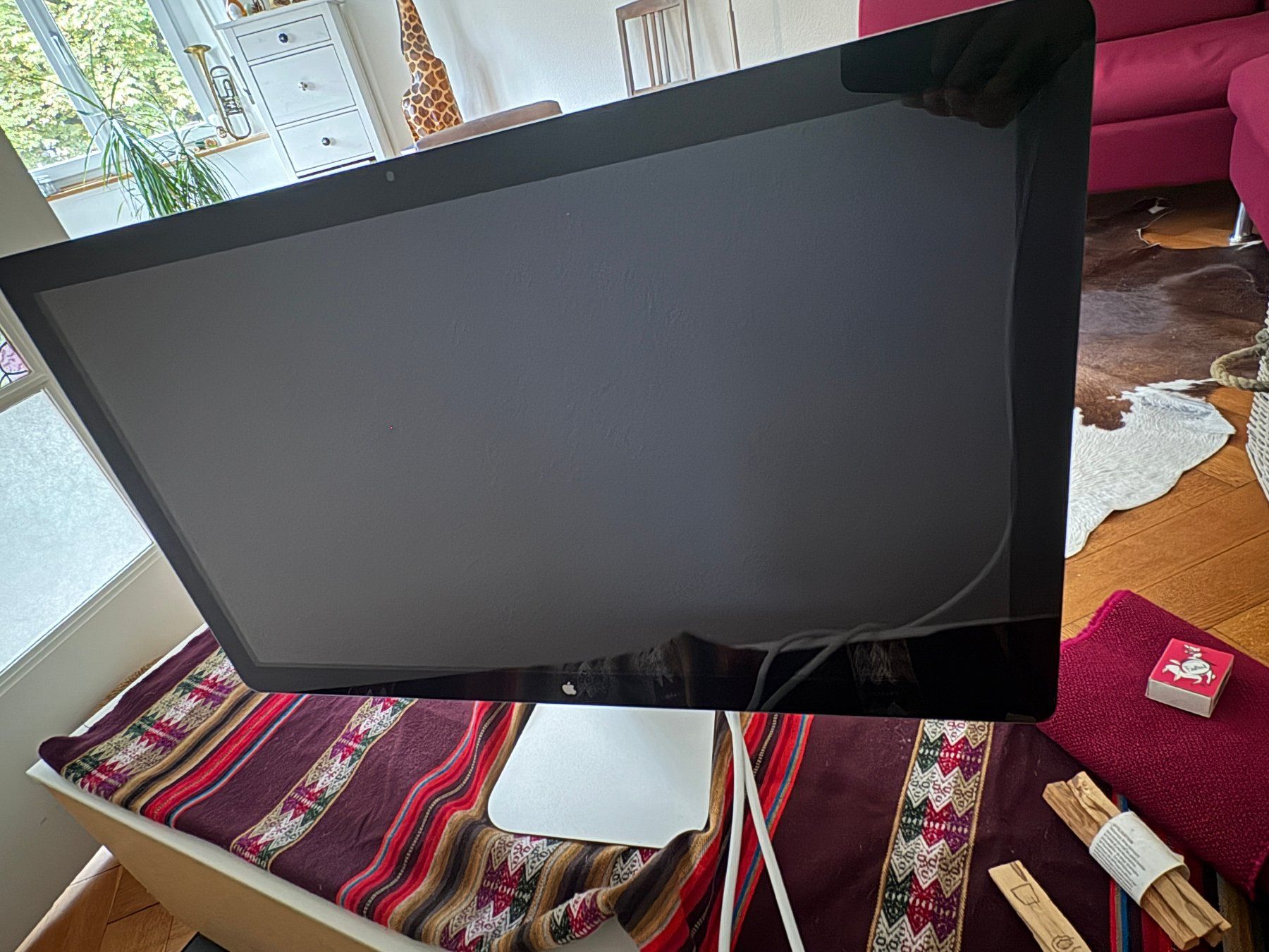 Monitor: Thunderbolt - Apple 27 Zoll Bildschirm – Usato da Basel venduto da giraffe028