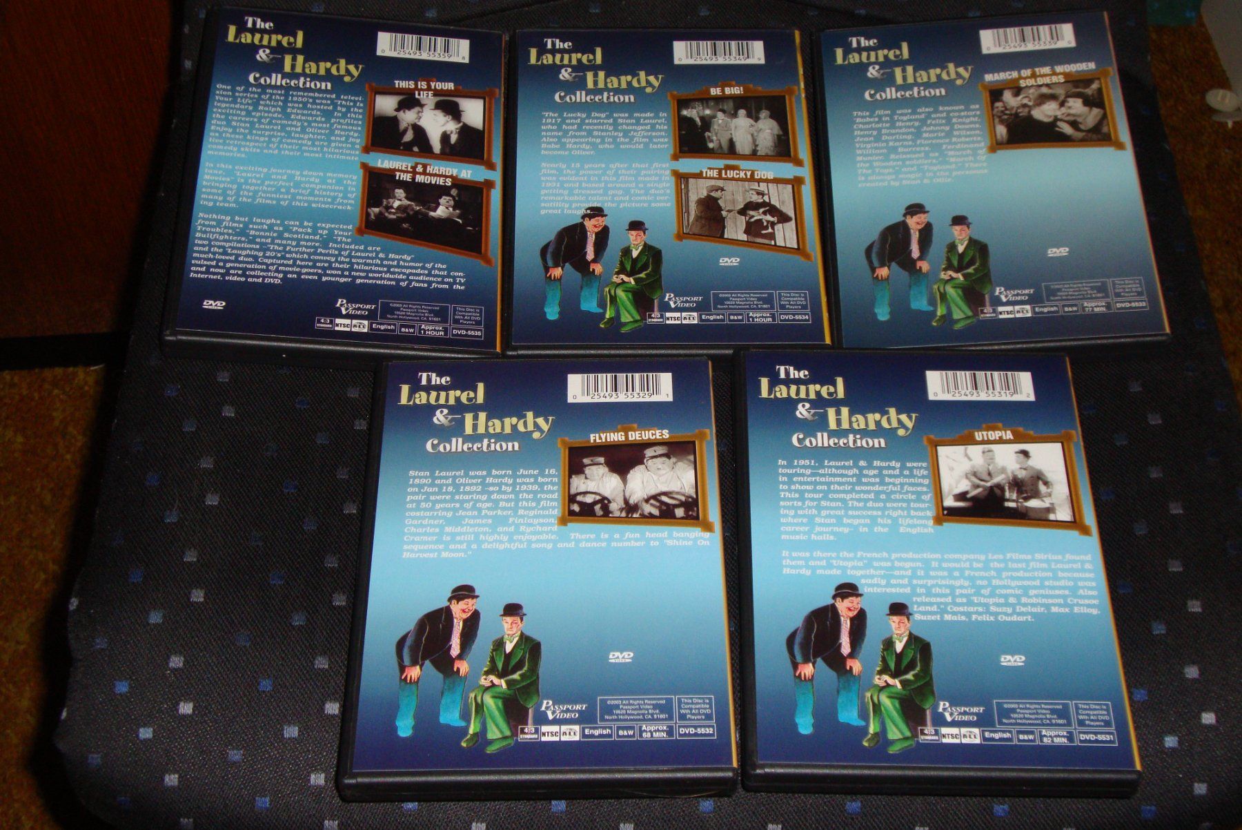 Tous les DVDs: THE LAUREL & HARDY COLLECTION - DVD - ORIGINALVERSION – D'occasion à Bern par carola31 3