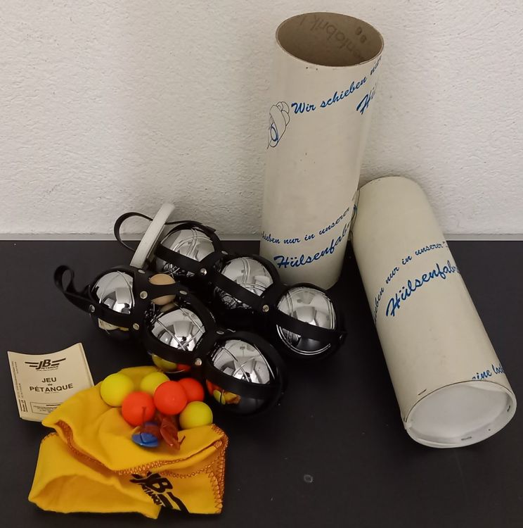 Boccia Kugeln Set 8-tlg. - Professionelles Petanque Boule Für Garten & Strand