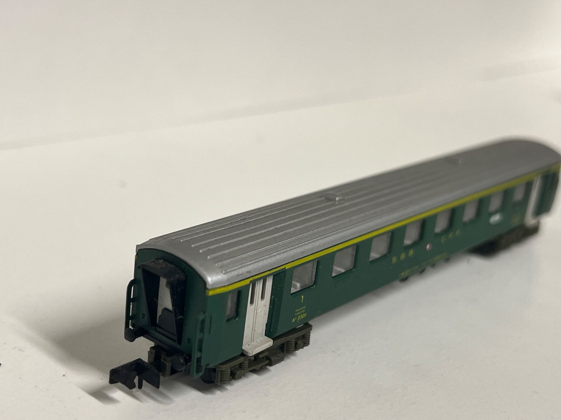 Arnold Modellini di ferrovie: Arnold Rapido SBB  Spur N 1.Kl – Usato da Geroldswil venduto da TopTrain54 3
