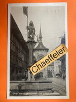 1926 Bern Zähringerbrunnen und Zeitglockenturm