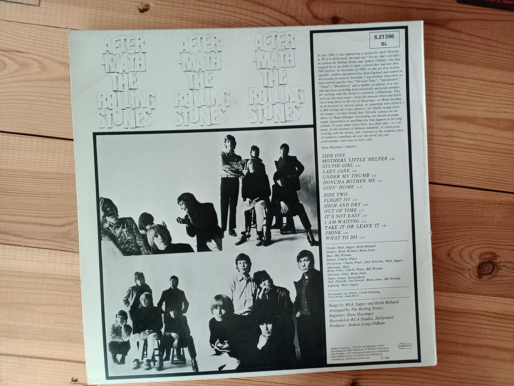Dischi in vinile: Rolling Stones - Aftermath - DECCA LP - Rarität! – Usato da Waldenburg venduto da STICKER_KING 1