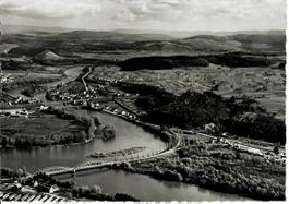Flugaufnahme Koblenz AG - Aare Rhein Zusammenfluss