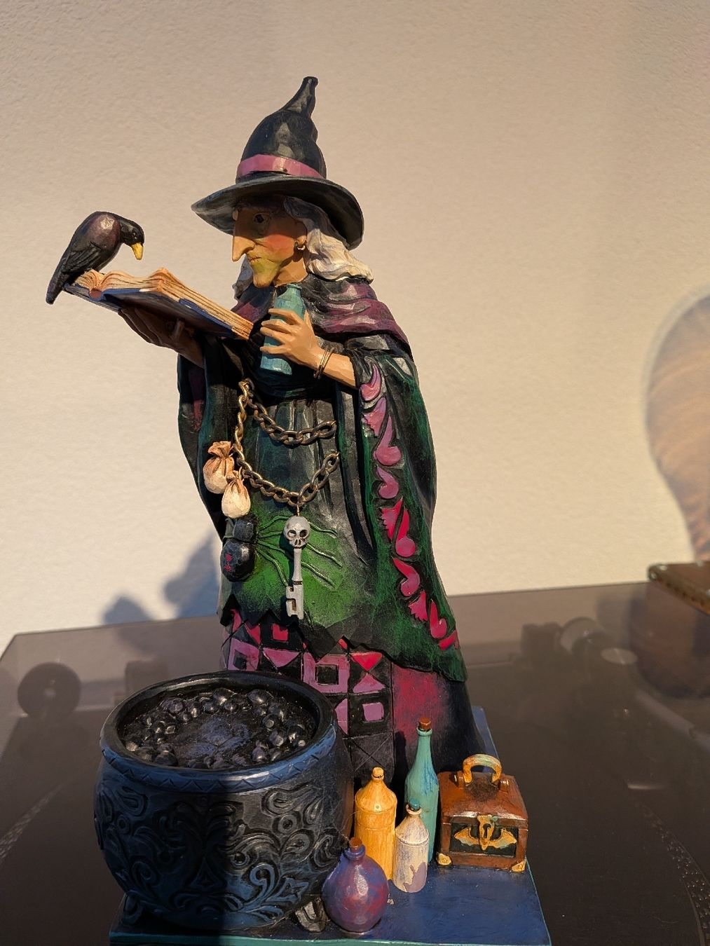 Figuren: figurine sorcière Jim shore – Neu (gemäss Beschreibung) aus Saxon von 2005sylvester