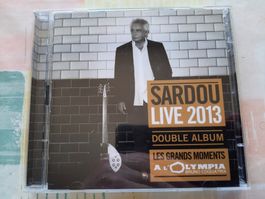 CD Sardou Olympia Live 2013 - Double album