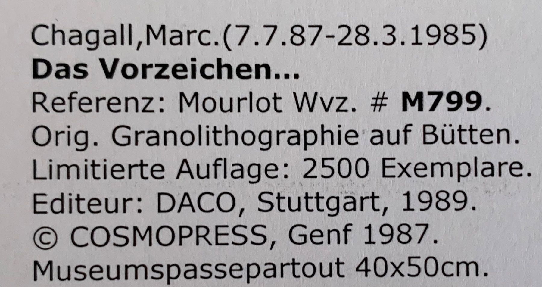 Grafica & Litografie: Marc Chagall   "Homer Die Odyssee"    3 Lithographien – Usato da Nennigkofen venduto da waltraub 5