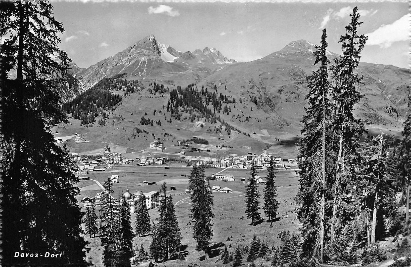 Ansichtskarten: 2x Davos – Gebraucht aus Ottikon b.Kemptth. von Neptun1974