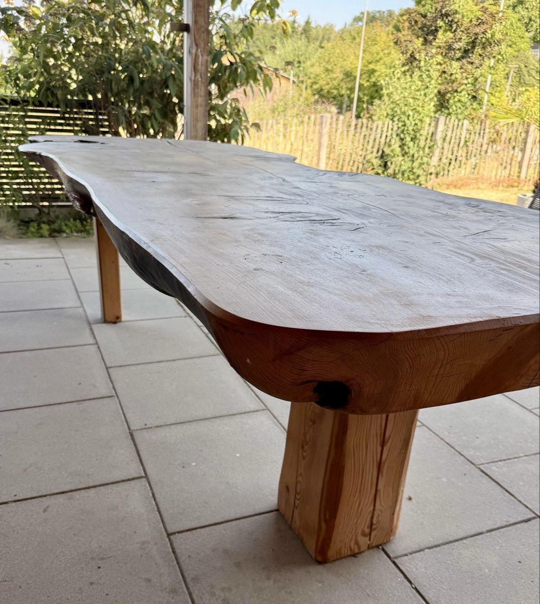Tische: Grosser massiver Holztisch – Gebraucht aus Oberwil-Lieli von Denise5 2