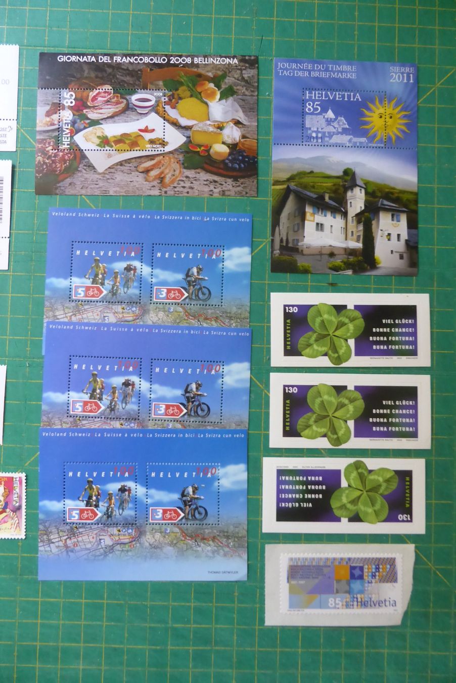 Alle Briefmarken: CH - Frankatur - Biefmarken Wert Fr. 30.- – Neu (gemäss Beschreibung) aus Brunnadern von vapiano 2