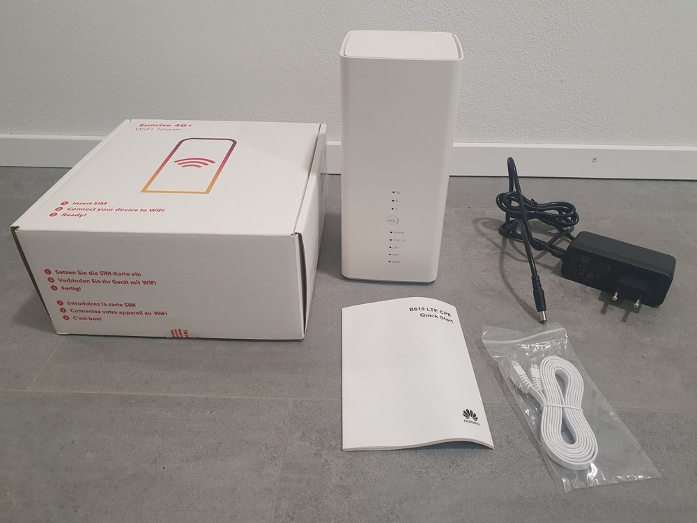 Huawei 4 G Wireless Router Modell B 618S OVP (Neu und originalverpackt ...