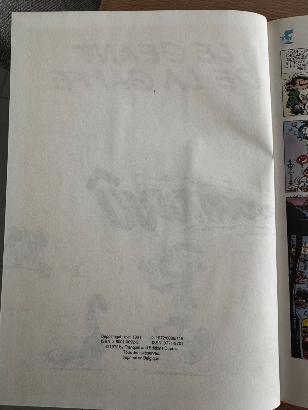 Fumetti: Gaston, Tome 10, Le géant de la gaffe, édition originale! – Usato da Tatroz venduto da DanielCut 1