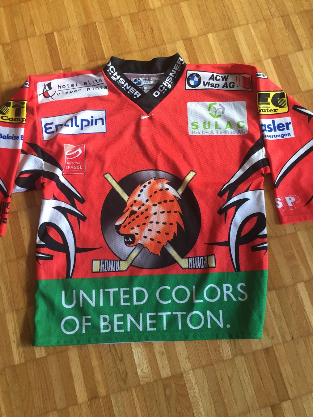 Nike Canottiere & Pantaloni: Eishockey Trikot – Usato da Steffisburg venduto da muggenstutz31