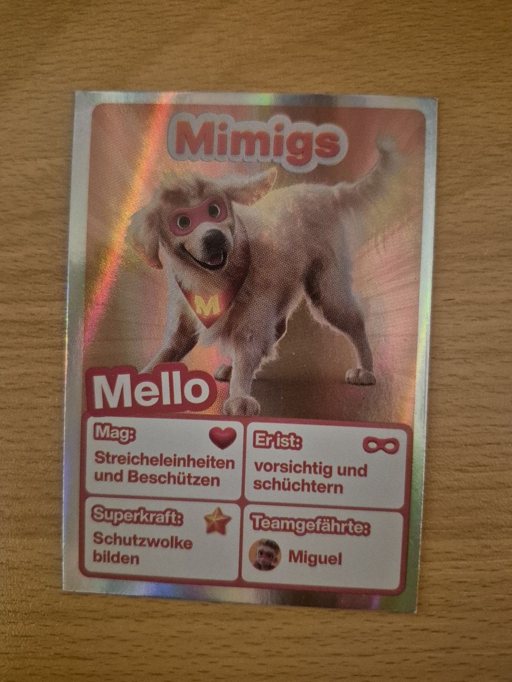 Carte collezionabili: Mimigs Sammelkarte Mello – Nuovo e nell'imballaggio originale da Speicher venduto da Jodel100