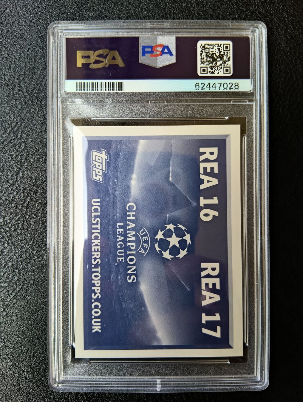 Panini Carte collezionabili: 2016 Topps Uefa Ronaldo Bale PSA 9 Low Pop – Usato da Steinen venduto da antikesundseltenes 1