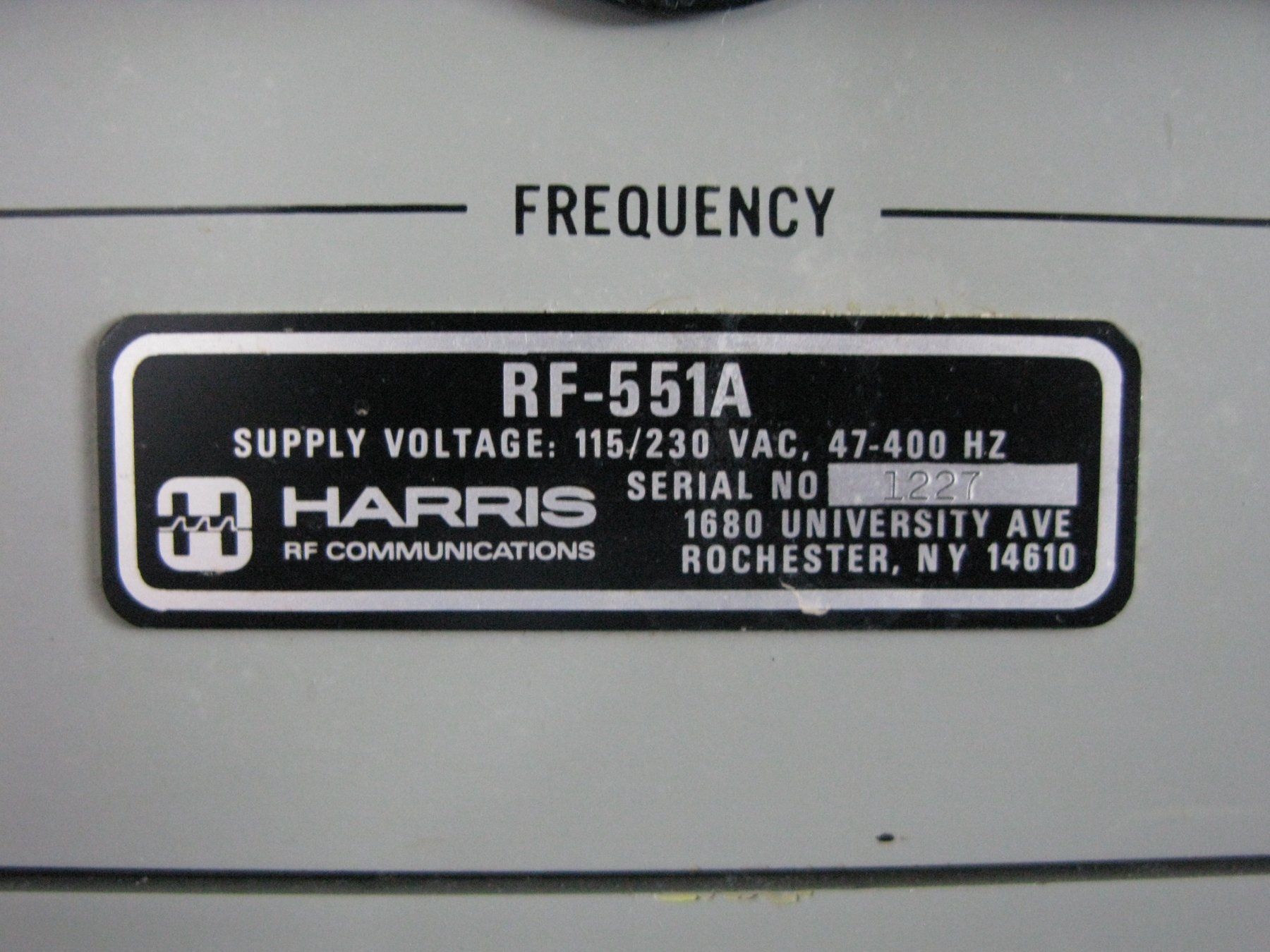 Radios: HARRIS RF-590 & RF-551A – Gebraucht aus Lanzenhäusern von daenu_50 4