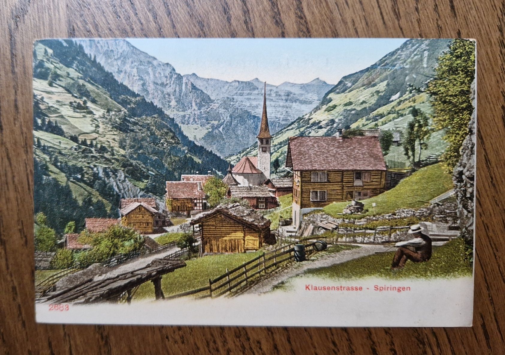 Cartoline postali: Klausenstrssse - Spirigen – Usato da Ebikon venduto da Donar50