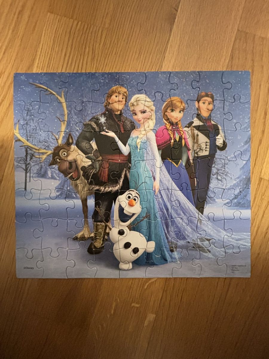 Disney Puzzle: Frozen Puzzle in mini Koffer – Usato da Würenlos venduto da sue_wp8k 1