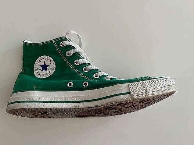 Scarpe da uomo: Chaussures converse vert taille 44.5 – Usato da Lausanne venduto da Baz58 1