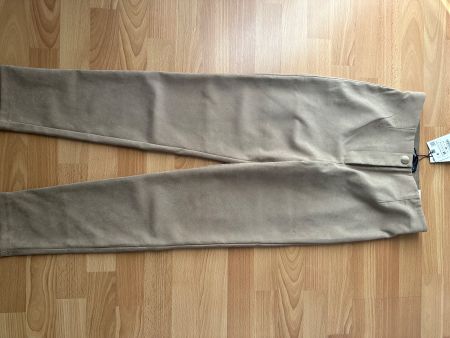 Zara Beige Pants Size M - Autumn Corduroy Trousers New