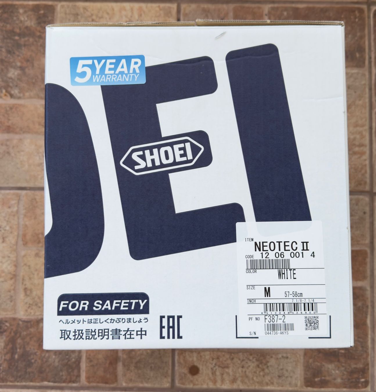 Shoei Helme & Visiere: SHOEI Motorradhelm Neo tech 2  – Neu (gemäss Beschreibung) aus Naters von sti_j9cn 1
