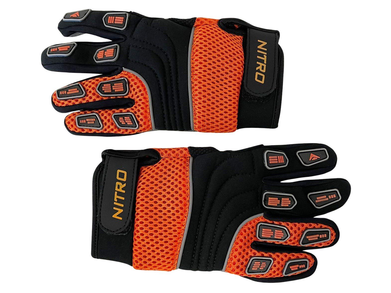 Mini Bikes: Racing Kids Handschuhe - Orange/Gr.16 – Neu und originalverpackt aus Zuchwil von Funsportshop 2