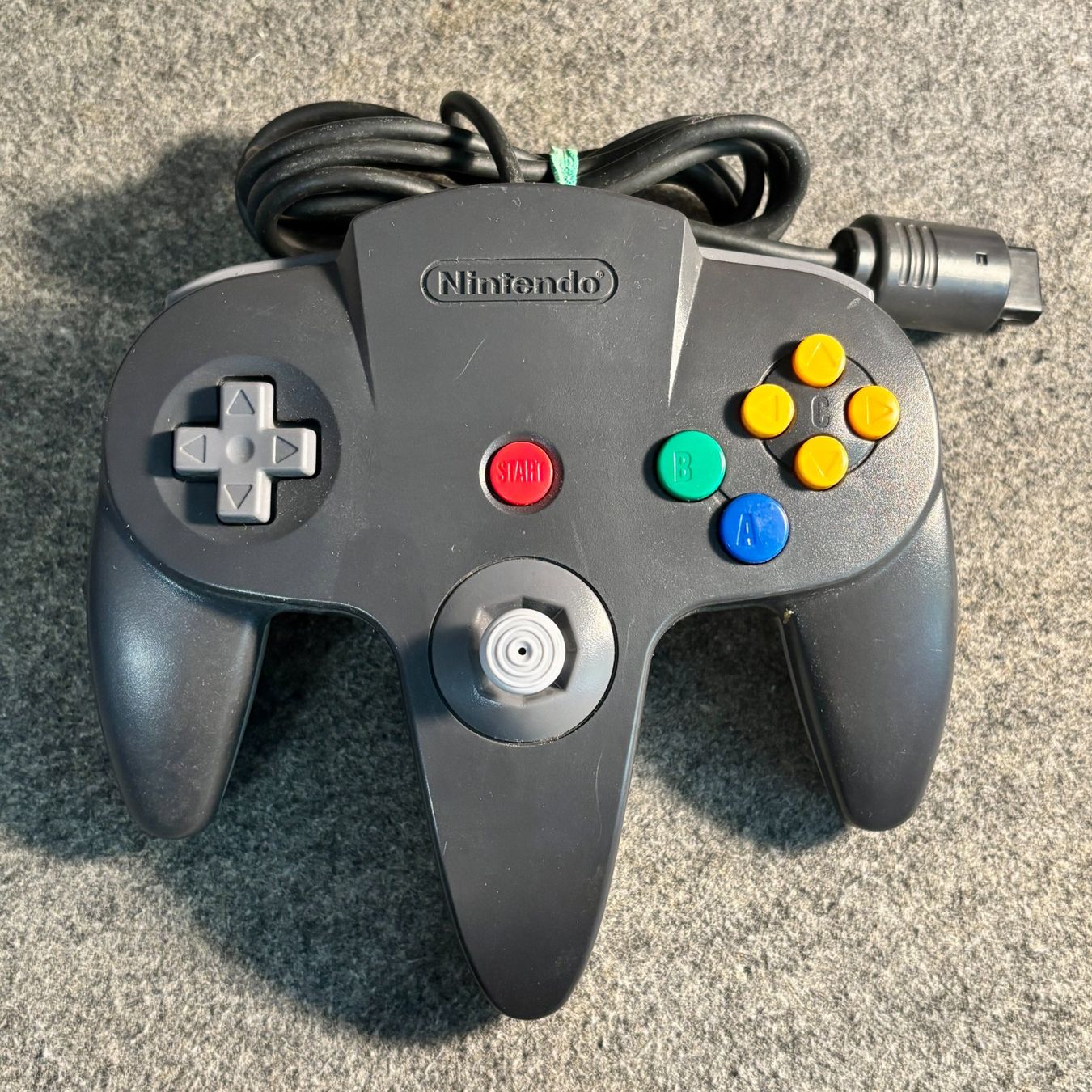 Nintendo Controller: n64 Controller Schwarz – Usato da Mollis venduto da GamingCorner