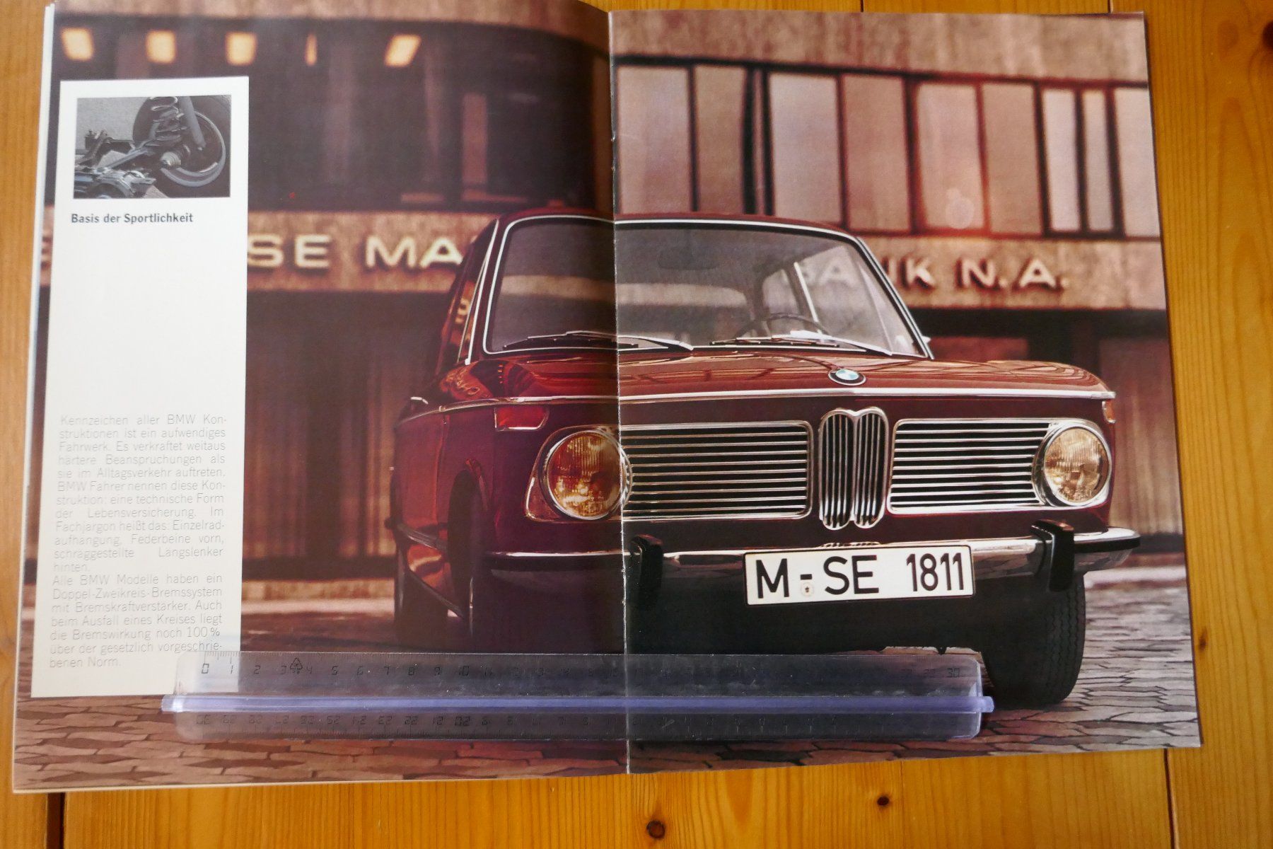 BMW Documenti: BMW 2002  Originalprospekt – Usato da Madiswil venduto da ML911 2
