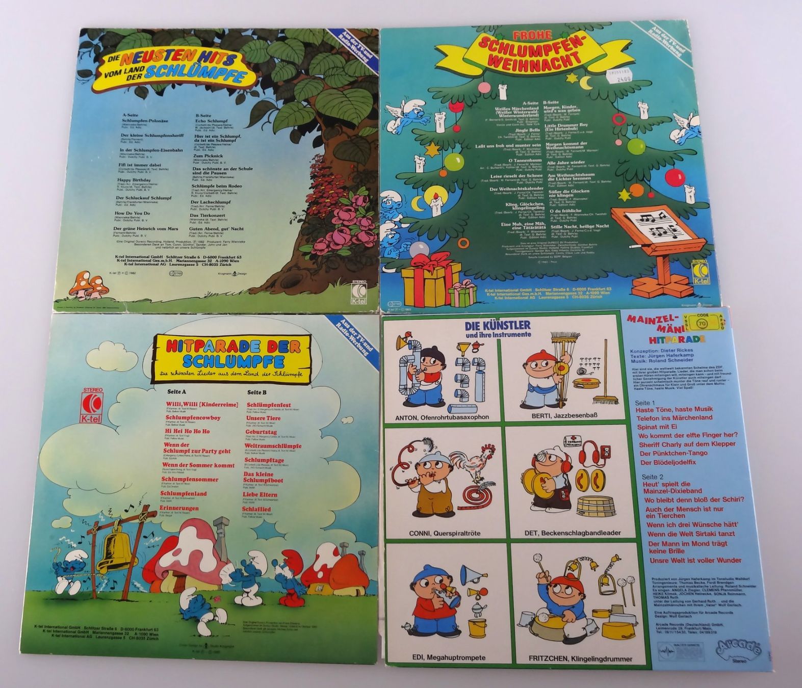 Schallplatten: Schallplatten Lot Schlümpfe & Mainzelmännchen – Gebraucht aus Rüti ZH von Restwert_Rueti_ZH 1